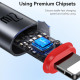 Câble USB-C Vers 8 Pin De Charge Et Données PD27W 3A 1,2 m En TPE Avec Puce Intelligente