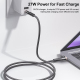 Câble USB C Vers 8 Pin Pour Recharge Rapide 27 W Et Transfert De Données Avec Puce E-Marker Et Nylon Tressé