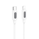 Câble Type-C Vers 8 Pin Pour Recharge Rapide 27W PD Et Transfert De Données Avec Puce E-Marker Et Silicone Durable 1m