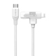 Câble De Charge Rapide 60 W Type C Vers Type C Et 8 Pin MFi Pour iPhone Et iPad 1,5 m - www.yonis-shop.com