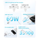 Câble De Charge Rapide 60 W Type C Vers Type C Et 8 Pin MFi Pour iPhone Et iPad 1,5 m