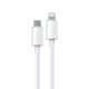 Câble De Charge Rapide Type C Vers 8 Broches 30 W 1,2 m En Silicone TPE Avec Puce Intelligente