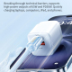 Câble De Charge Rapide Type C Vers 8 Broches 30 W 1,2 m En Silicone TPE Avec Puce Intelligente