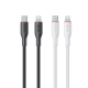 Câble Type C Vers 8 Pin Pour Charge Rapide Et Transfert De Données 27 W En Silicone 1,2 M Avec Puce Intelligente