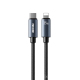 Câble De Charge Rapide Et De Transfert De Données Type C Vers 8 Broches 35 W 1.2 m Tressé Avec Puce Intelligente - www.yonis-...