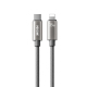 Câble De Charge Rapide Et De Transfert De Données Type C Vers 8 Broches 35 W 1.2 m Tressé Avec Puce Intelligente - www.yonis-...
