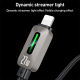 Câble De Données Type C Vers 8 Pin Pour Recharge Rapide 27 W Avec Effet Lumineux Et Transfert 480 Mbps 120 Cm