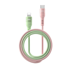 Câble USB-C Vers Lightning 30W Tressé 1,2 m Pour Charge Rapide Et Transfert De Données Résistant Et Anti-Emmêlement - www.yon...