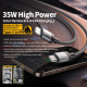 Câble USB-C Vers 8 Pin Pour Charge Rapide 35W Tressé 1M Protection Intelligente Et Transfert 480Mb/s