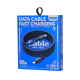 Câble USB Vers Type C Pour Charge Rapide Et Transmission De Données 3A Tressé Avec LED 120 cm Smartphones Tablettes