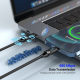 Câble Type-C Vers 8 Broches Charge Rapide 30 W Avec Affichage LED Et Transmission De Données 480 Mbps En Silicone