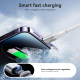 Câble USB C Vers Lightning 30W Pour iPhone iPad Et AirPods Charge Rapide Transfert 480Mbps Nylon Tressé 1m