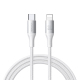Câble USB C Vers Lightning 2 M Charge Rapide 30 W Transfert 480 Mbps Nylon Tressé Pour iPhone iPad Et AirPods