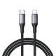 Câble USB C Vers Lightning 2 M Charge Rapide 30 W Transfert 480 Mbps Nylon Tressé Pour iPhone iPad Et Air Pods