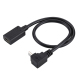 Kit De 4 Câbles Adaptateurs USB C Femelle Vers Micro USB Mâle 30 Cm 4 Orientations Pour Smartphones