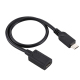 Kit De 4 Câbles Adaptateurs USB C Femelle Vers Micro USB Mâle 30 Cm 4 Orientations Pour Smartphones