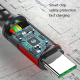 Câble 3 En 1 USB Vers 8 Pin Type C Et Micro USB Pour Charge Rapide Jusqu’à 5 A Données Via Type C Tressé En Nylon 1,25 m