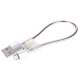 Câble Rétractable De Charge Rapide Et De Transfert De Données Micro USB Et USB-C Type-C 24 Cm 2 A Argent