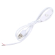 Câble USB DC 1 m Blanc Avec Interrupteur Pour Lampes LED Raspberry Pi Et Ventilateur USB Sans Transfert De Données