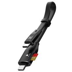 Câble OTG USB-C Vers USB-C USB 3.1 Gen 2 Avec Lecteur De Cartes 10 Gbit/s Pour Charge Et Transfert De Données 20 Cm - www.yon...