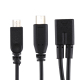 Câble Adaptateur Y Micro USB Femelle Vers USB C Et Micro USB Mâles 30 cm Pour Smartphones