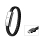 Câble De Charge Bracelet USB Vers USB C 3 En 1 3A Avec Transmission De Données 480Mbps Et Interface Magnétique