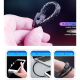 Câble De Charge Bracelet USB Vers USB C 3 En 1 3A Avec Transmission De Données 480Mbps Et Interface Magnétique