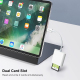 Lecteur De Cartes USB C Pour Transfert De Photos Et Fichiers SD MicroSD USB 3.0 Plug And Play Jusqu’à 512 Go