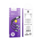 Câble De Charge 3 En 1 USB Vers 8 Pin Type C Micro USB 1 Mètre 2,4 A Nylon Tressé Connexion 8 Pin Data