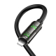 Câble De Charge Et Données 4 En 1 Avec LED Et Puce E Marker Charge Rapide 240W 1,2 M