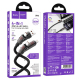 Câble De Charge Et Données 4 En 1 Avec LED Et Puce E Marker Charge Rapide 240W 1,2 M