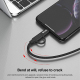 Câble USB 2 En 1 Charge Et Synchronisation Type-C Micro USB 2,4 A 1 M Tressé 480 Mbps Résistant