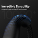 Câble De Charge Rapide 3 En 1 USB 66 W Tressé Nylon 1,2 M Type C 8 Pin Micro USB