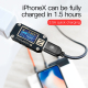 Câble De Charge 3 En 1 3,5 A Tressé 1,2 m Micro USB Lightning USB-C Pour Android Et Apple