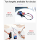 Câble De Charge 3 En 1 3,5 A Tressé 1,2 m Micro USB Lightning USB-C Pour Android Et Apple