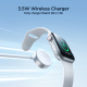 Câble De Charge 3 En 1 USB Pour iWatch Avec Double Connecteur 8 Broches Charge Magnétique 3200 GS Et Recharge Simultanée De 3