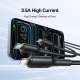 Câble De Charge 3 En 1 Pour 8 Pin USB-C Et Micro USB Jusqu’à 3A Charge 3 Appareils À La Fois PVC Flexible Résistant