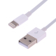 Câble De Charge Magnétique 8 Broches Pour iPhone Et Apple Watch Charge Simultanée 1 m Blanc Durable