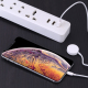 Câble De Charge Magnétique 8 Broches Pour iPhone Et Apple Watch Charge Simultanée 1 m Blanc Durable