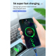 Câble De Charge Rapide 3 En 1 USB Vers Micro USB USB-C Et 8 Pin 40 W 5 A Pour 3 Téléphones Simultanément 1,2 M
