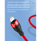 Câble De Charge Rapide 3 En 1 USB Vers Micro USB USB-C Et 8 Pin 40 W 5 A Pour 3 Téléphones Simultanément 1,2 M