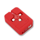Câble 3 En 1 USB 8 Pin Micro USB USB-C Télescopique 1 m Avec Support Mobile Et Rangement Intégré
