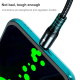 Câble USB 3 En 1 De Charge Rapide Et Transfert De Données 8 Pin USB C Micro USB 5A Tressé Avec Protection Surcharge
