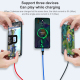Câble USB 3 En 1 De Charge Rapide Et Transfert De Données 8 Pin USB C Micro USB 5A Tressé Avec Protection Surcharge