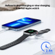 Câble Chargeur 3 En 1 USB C Avec 8 Pin USB C Et Charge Magnétique Sans Fil Pour iWatch Trois Appareils Simultanément