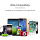 Câble USB 3 En 1 Rétractable 1,2 m Pour Charge Stable Transfert De Données USB-C 8 Pin Et Micro USB Rouge - www.yonis-shop.com