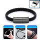 Câble Bracelet USB Vers 8 Pin 3A Charge Rapide Transfert 480Mbps Embout Magnétique 22,5 Cm MultifonctionTHOOK