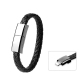 Câble Bracelet De Charge Et De Données USB A Vers 8 Broches 20 Cm 3 A 480 Mbps À Connexion Magnétique