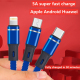 Câble De Charge 3 En 1 40 W 5 A USB 8 Pin USB-C Micro USB 118 cm Compatible Smartphones Et Tablettes