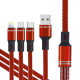 Câble De Charge 3 En 1 40 W 5 A USB 8 Pin USB-C Micro USB 118 cm Compatible Smartphones Et Tablettes - www.yonis-shop.com